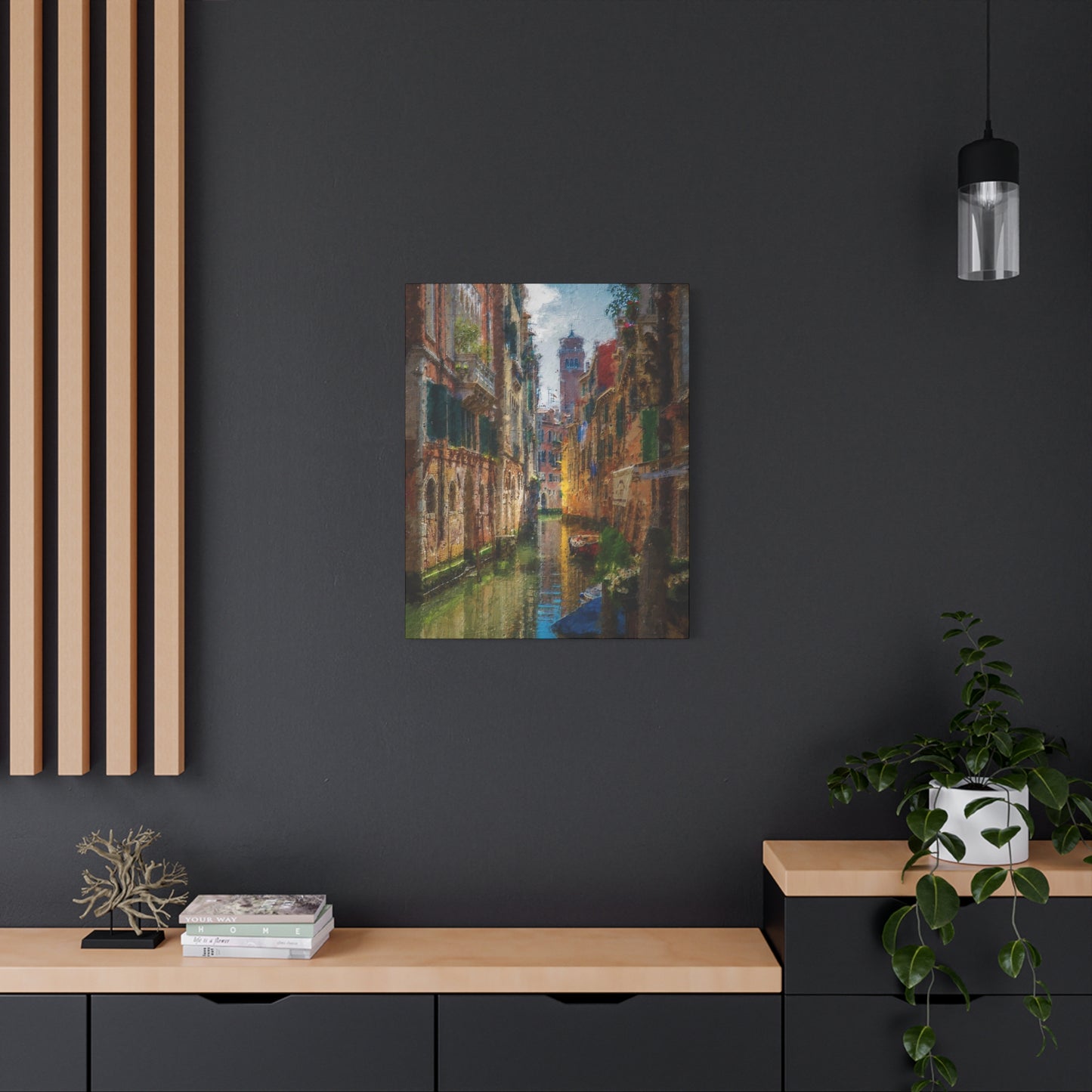 Venice Matte Canvas, Stretched, 1.25"