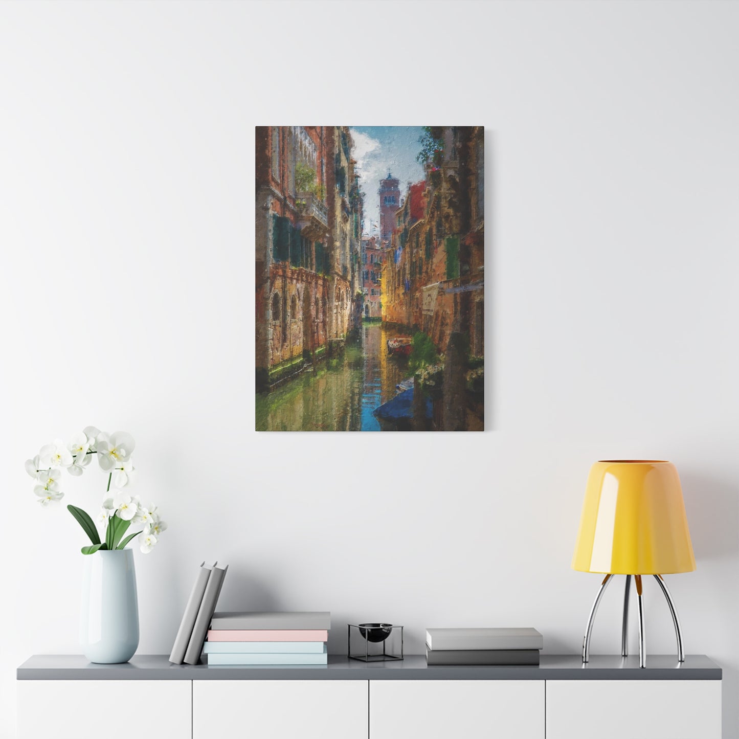 Venice Matte Canvas, Stretched, 1.25"