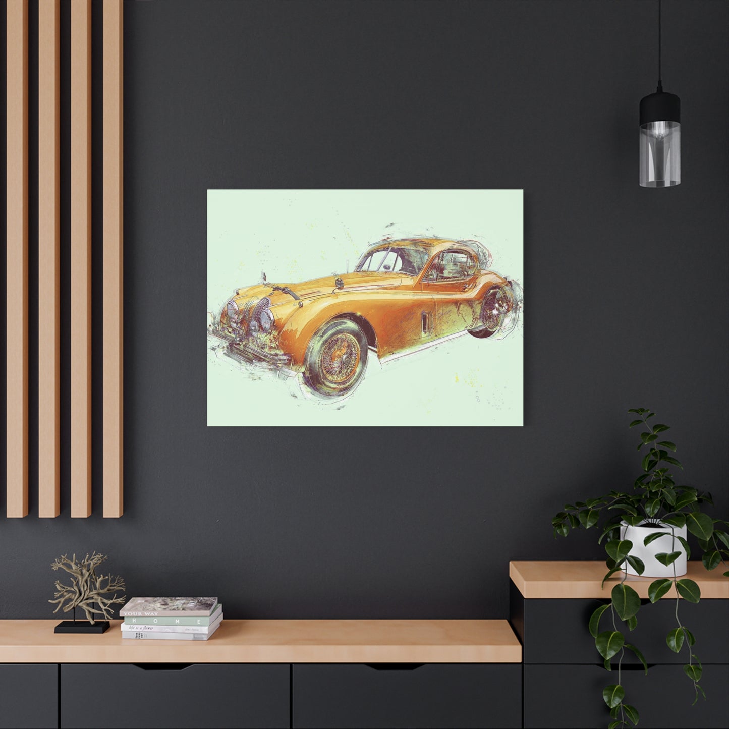 Jaguar Matte Canvas, Stretched, 1.25"