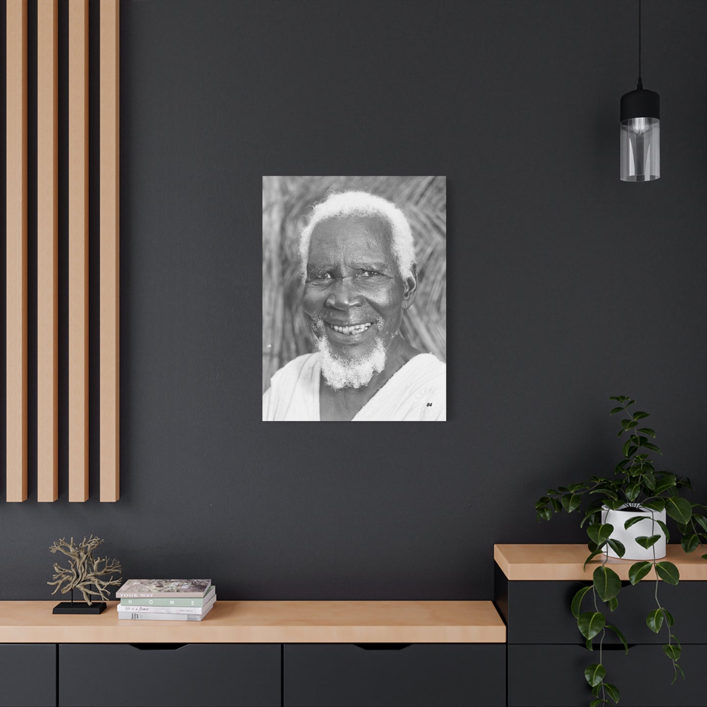 Old Man Matte Canvas, Stretched, 1.25"