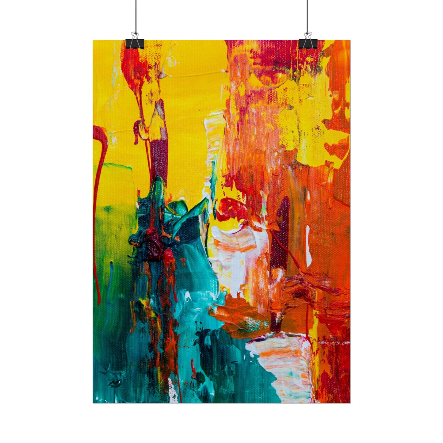 Abstract Rolled Posters