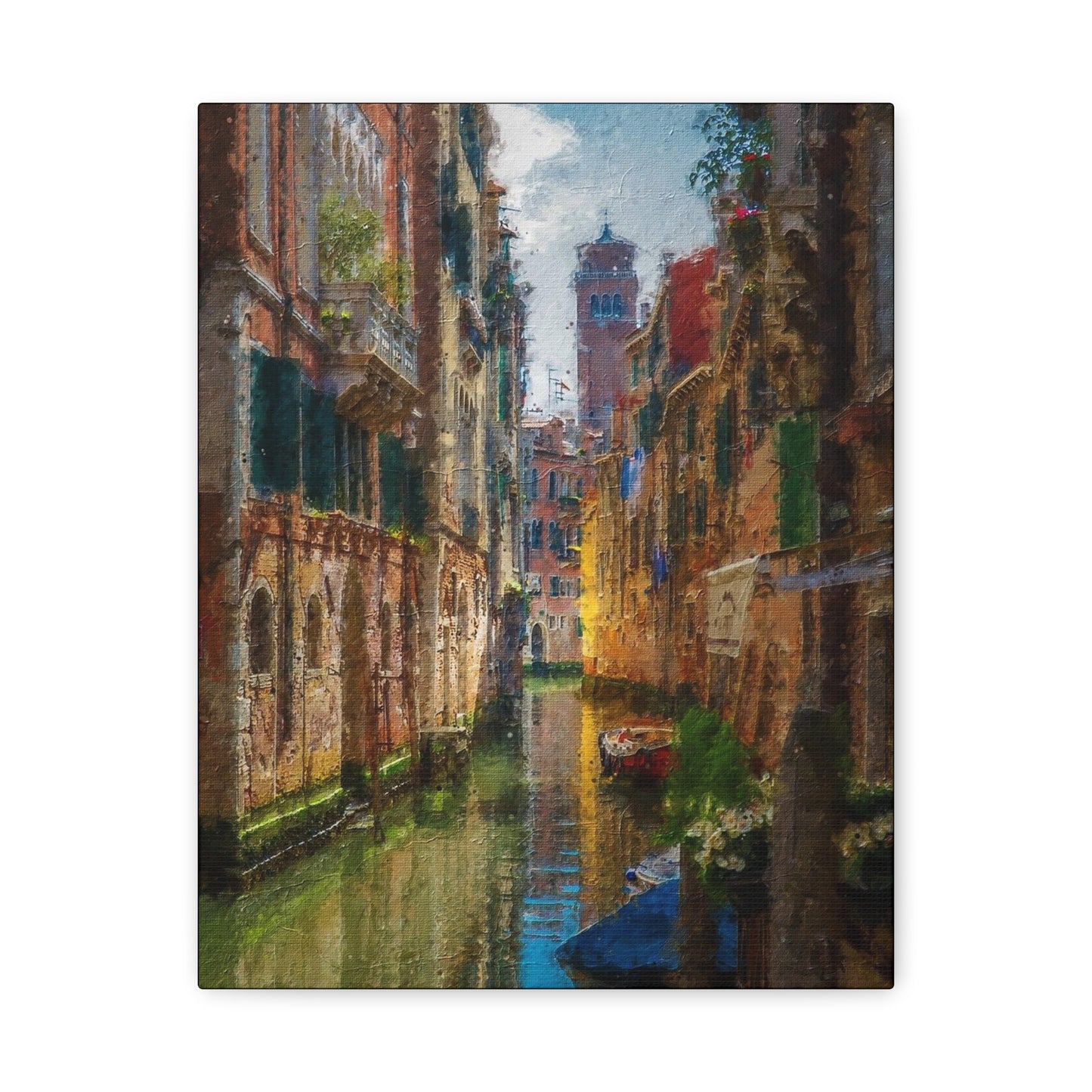 Venice Matte Canvas, Stretched, 1.25"