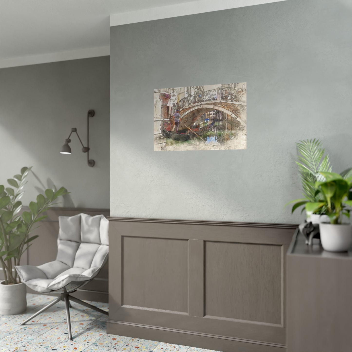 Gondola Rolled Posters