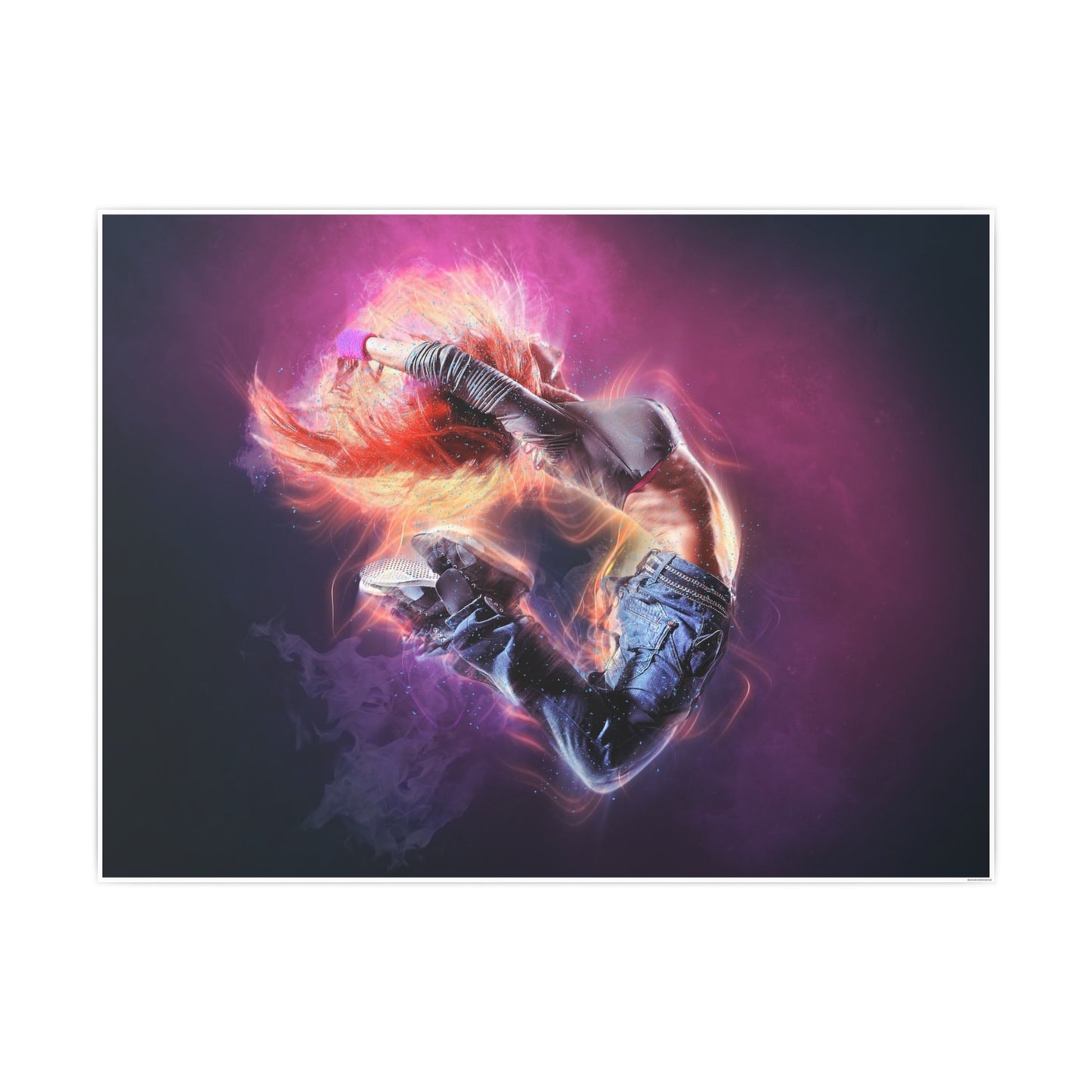 Woman Photo Art Paper Posters