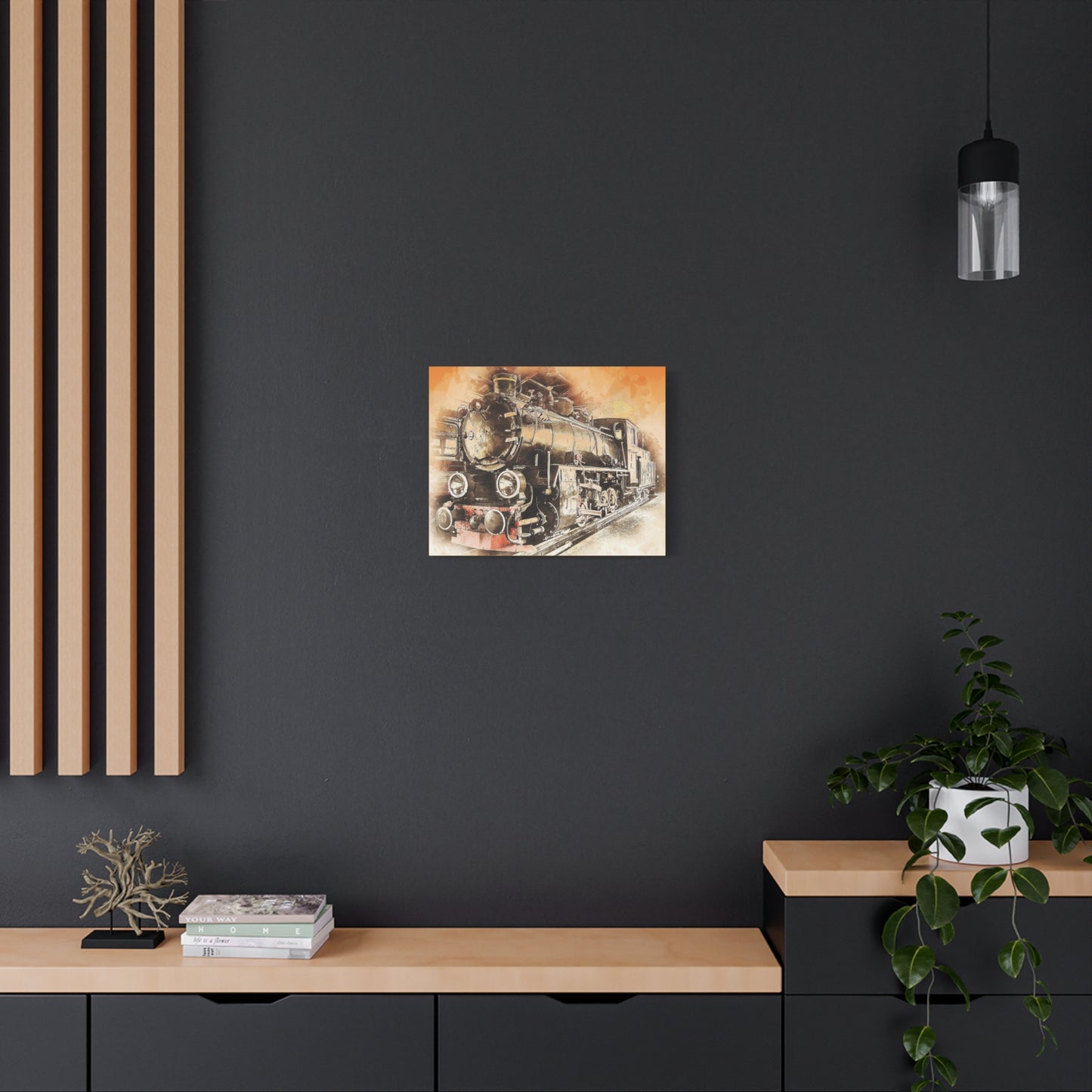 Locomotive Matte Canvas, Stretched, 1.25"