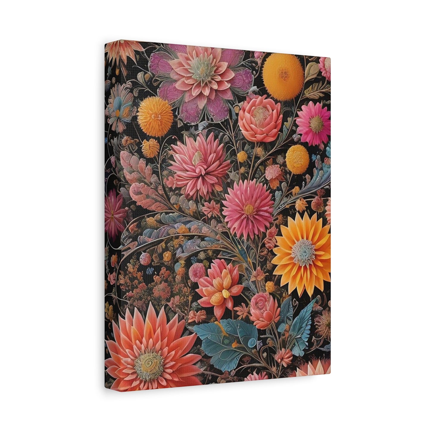 Flowers AI Gen Matte Canvas, Stretched, 1.25"