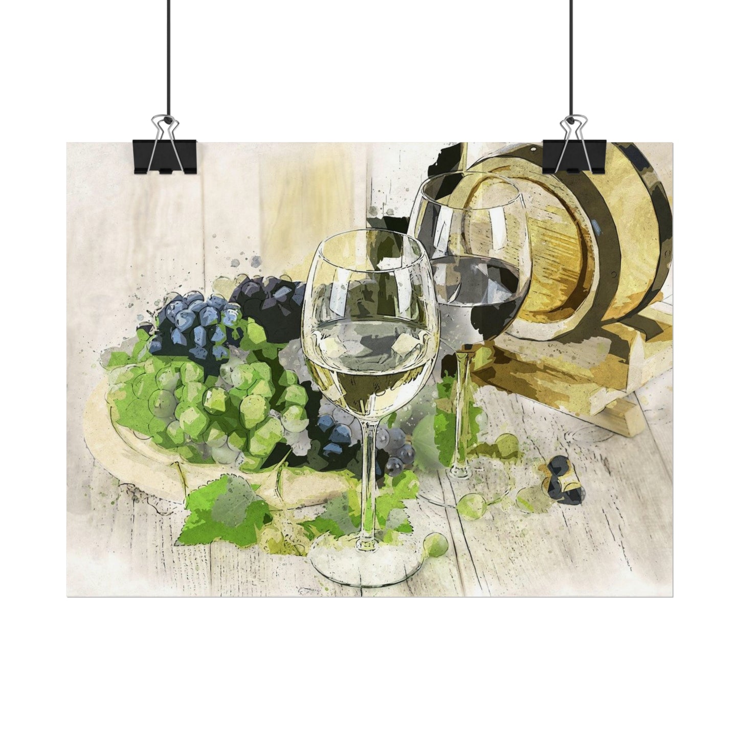 Wine Rolled Posters