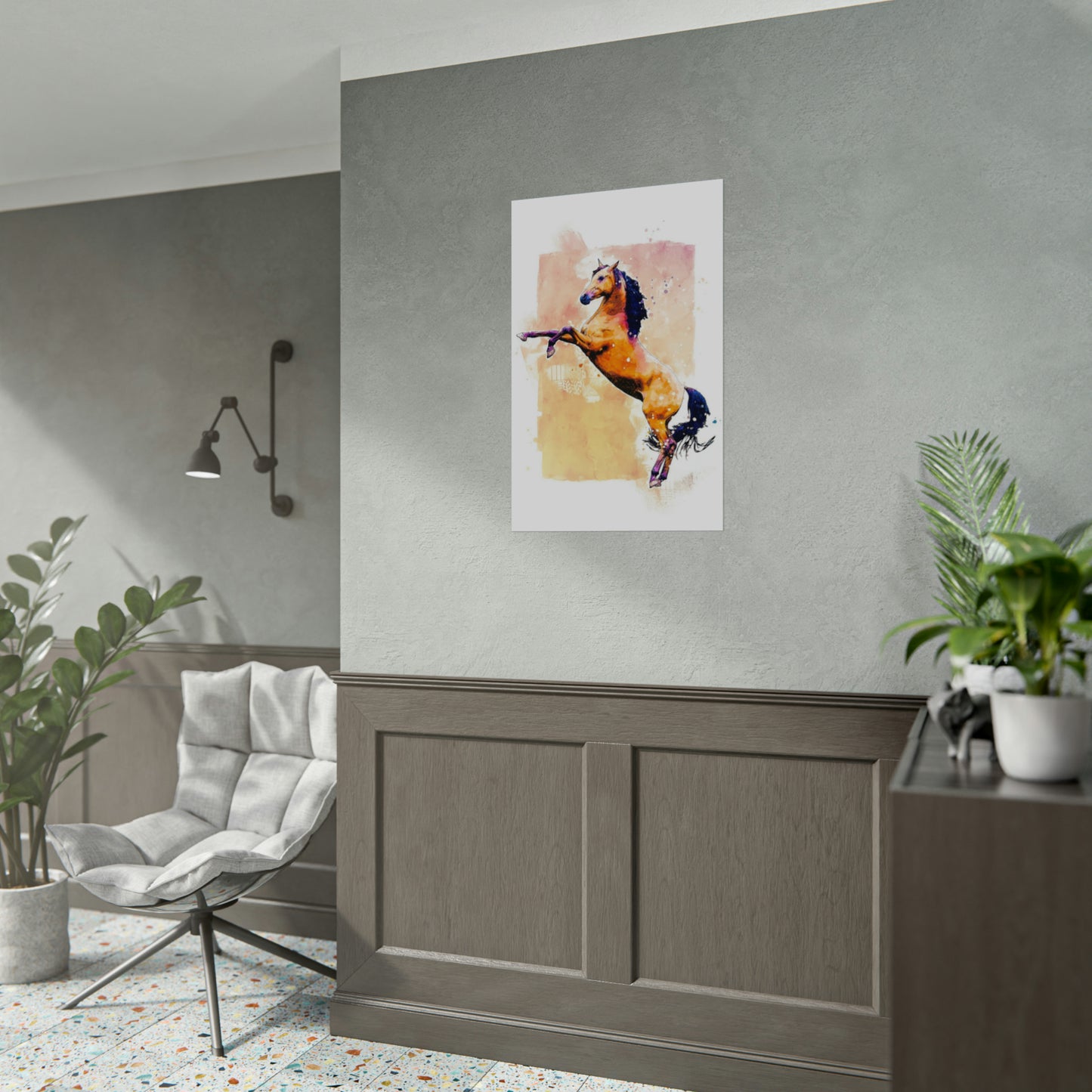 Horse Rolled Posters