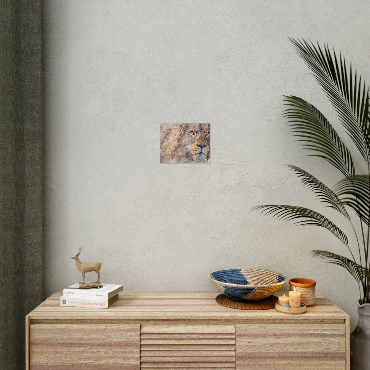 Lion Rolled Posters