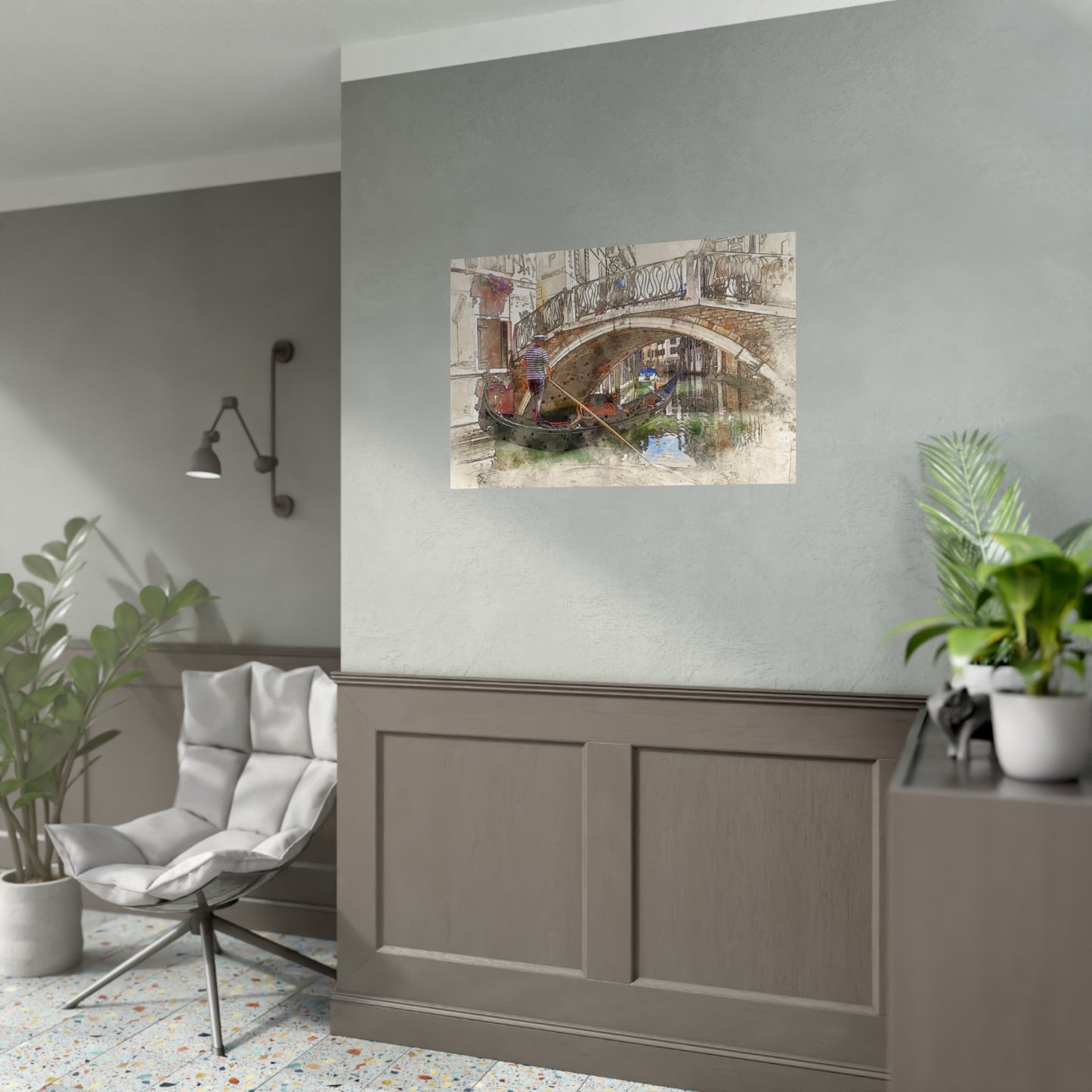 Gondola Rolled Posters