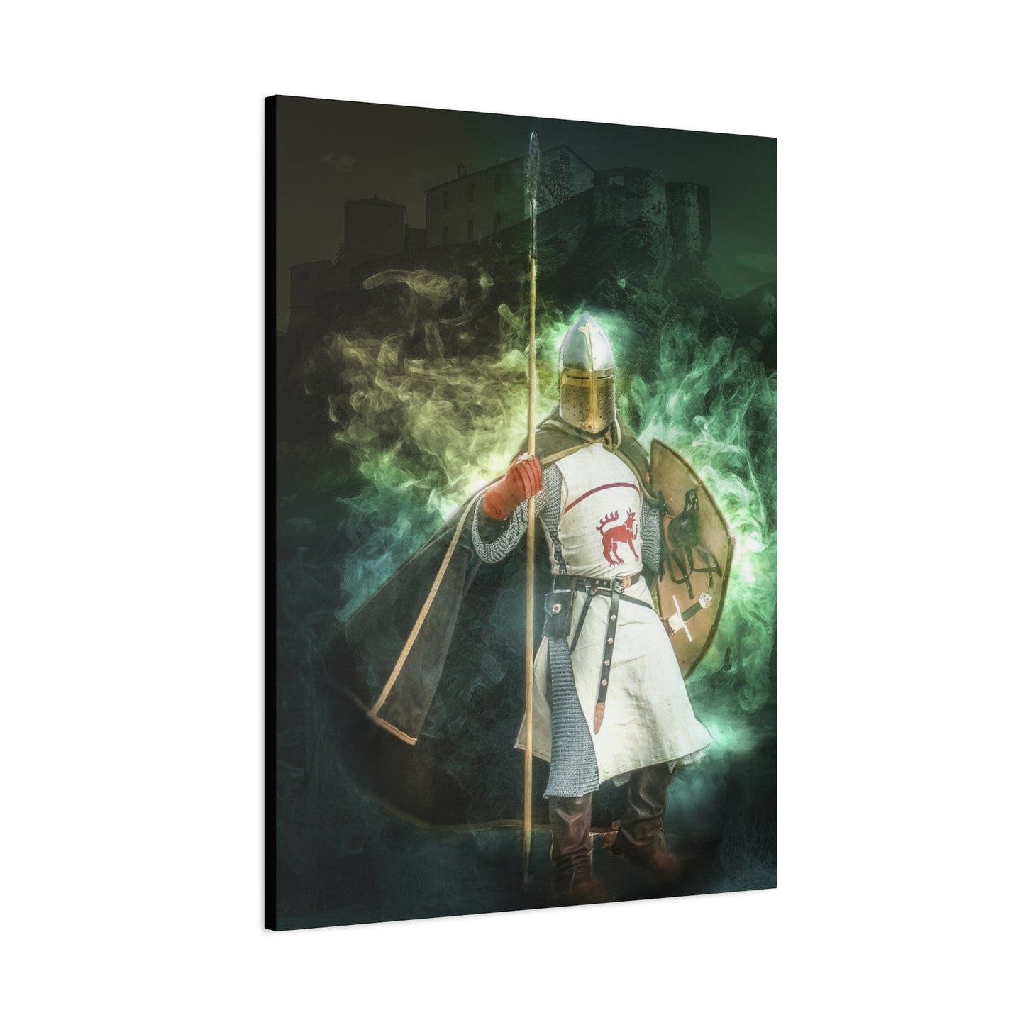Knight Matte Canvas, Stretched, 1.25"