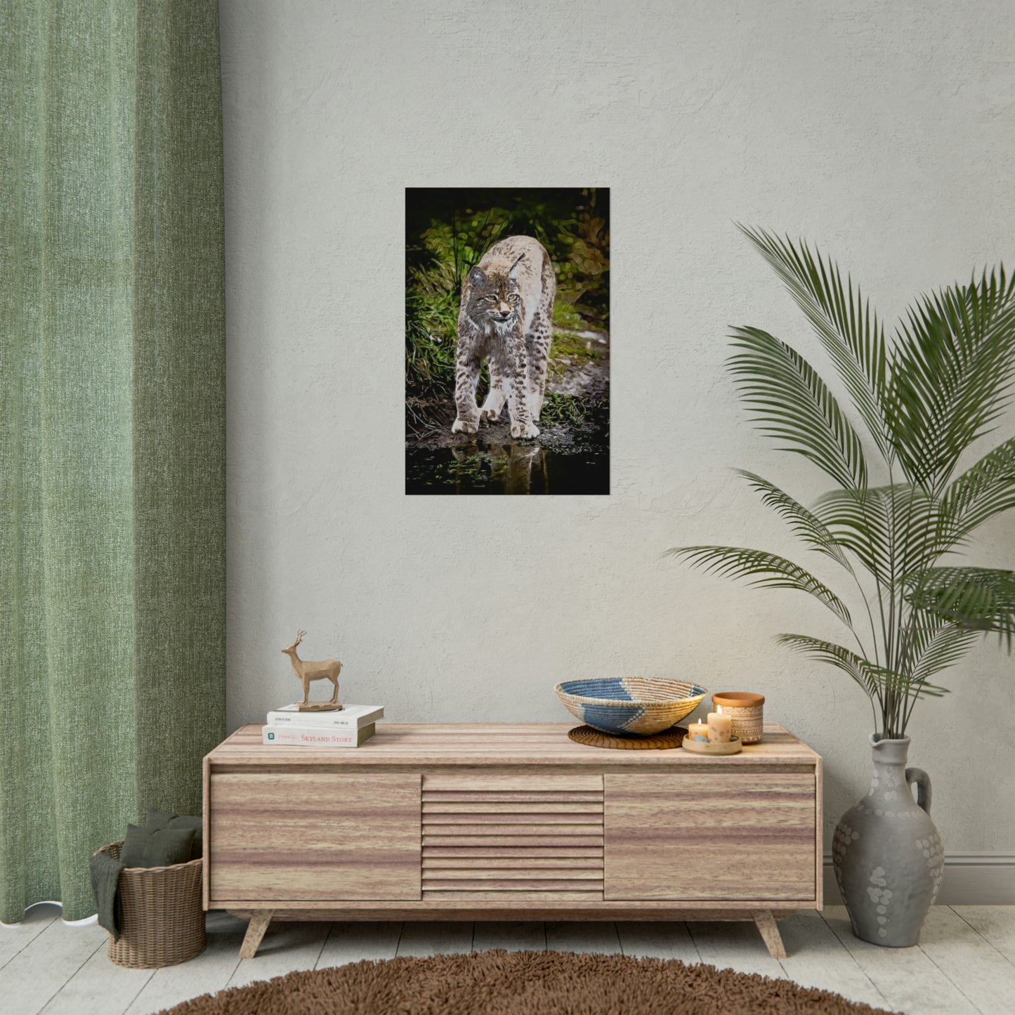 Bobcat Rolled Posters