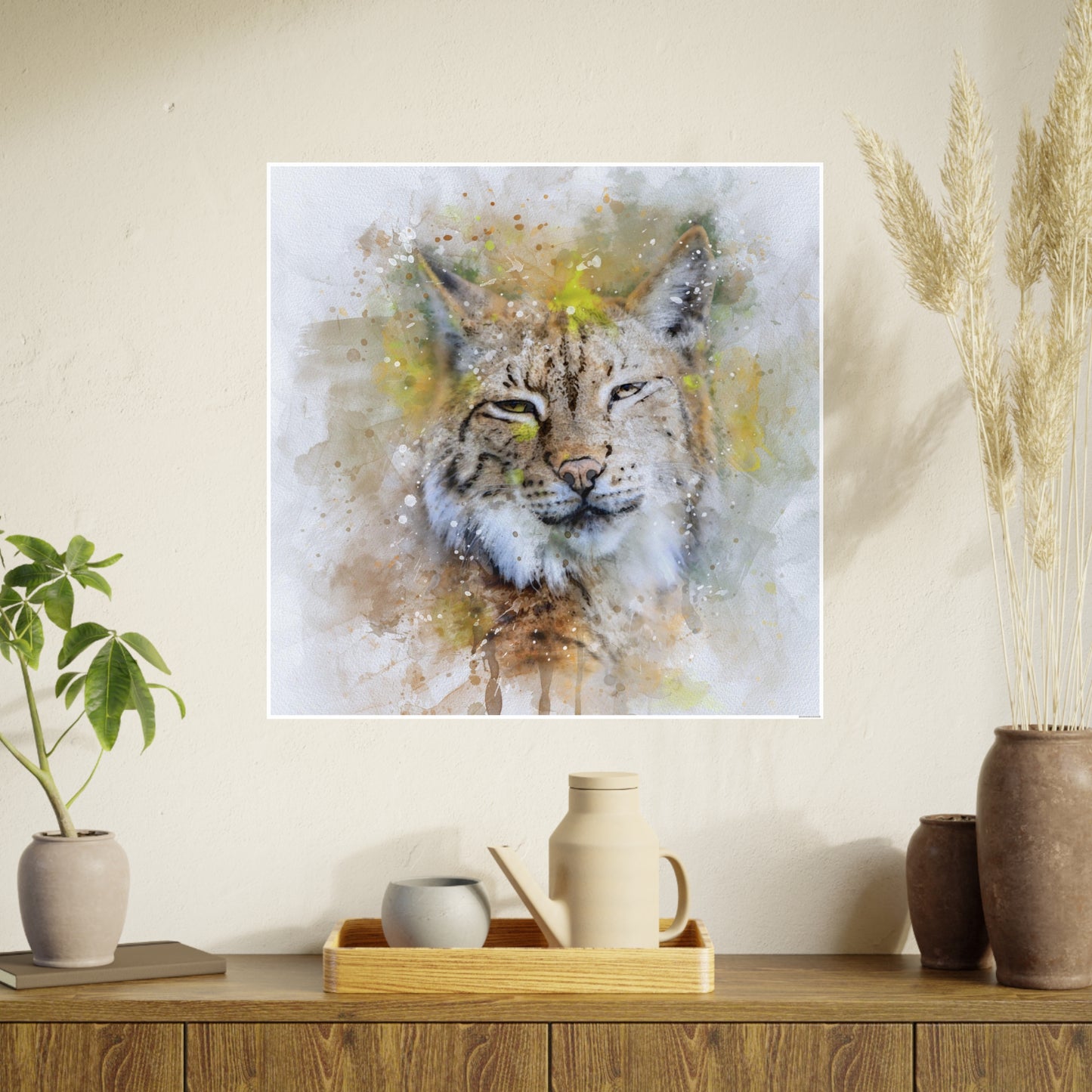 Bobcat Photo Art Paper Posters