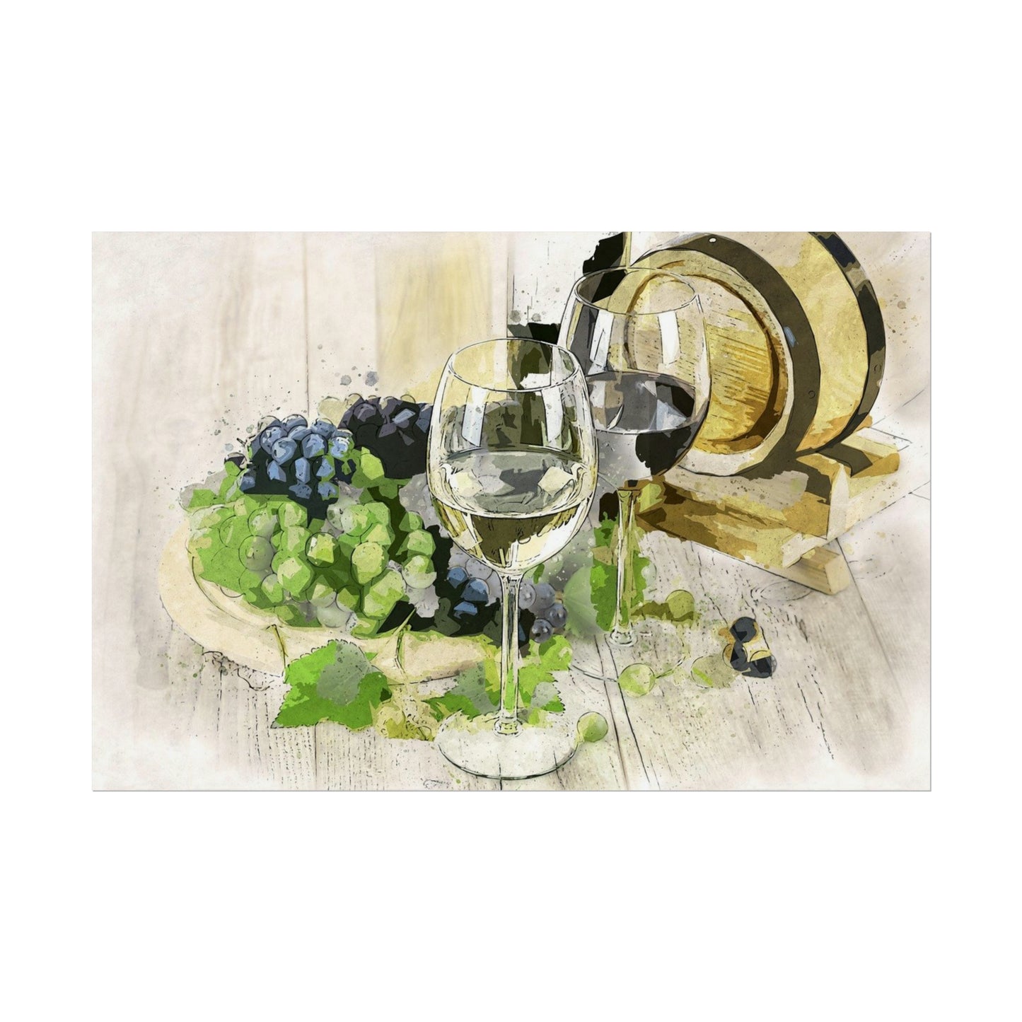 Wine Rolled Posters