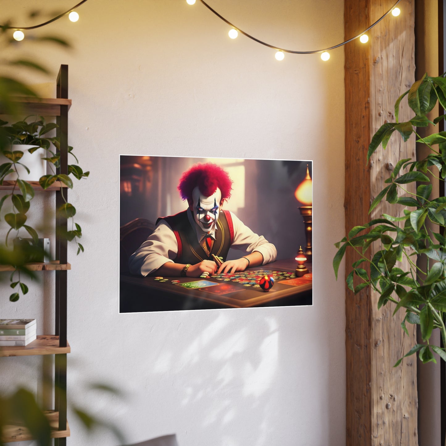 Clown AI Gen Photo Art Paper Posters