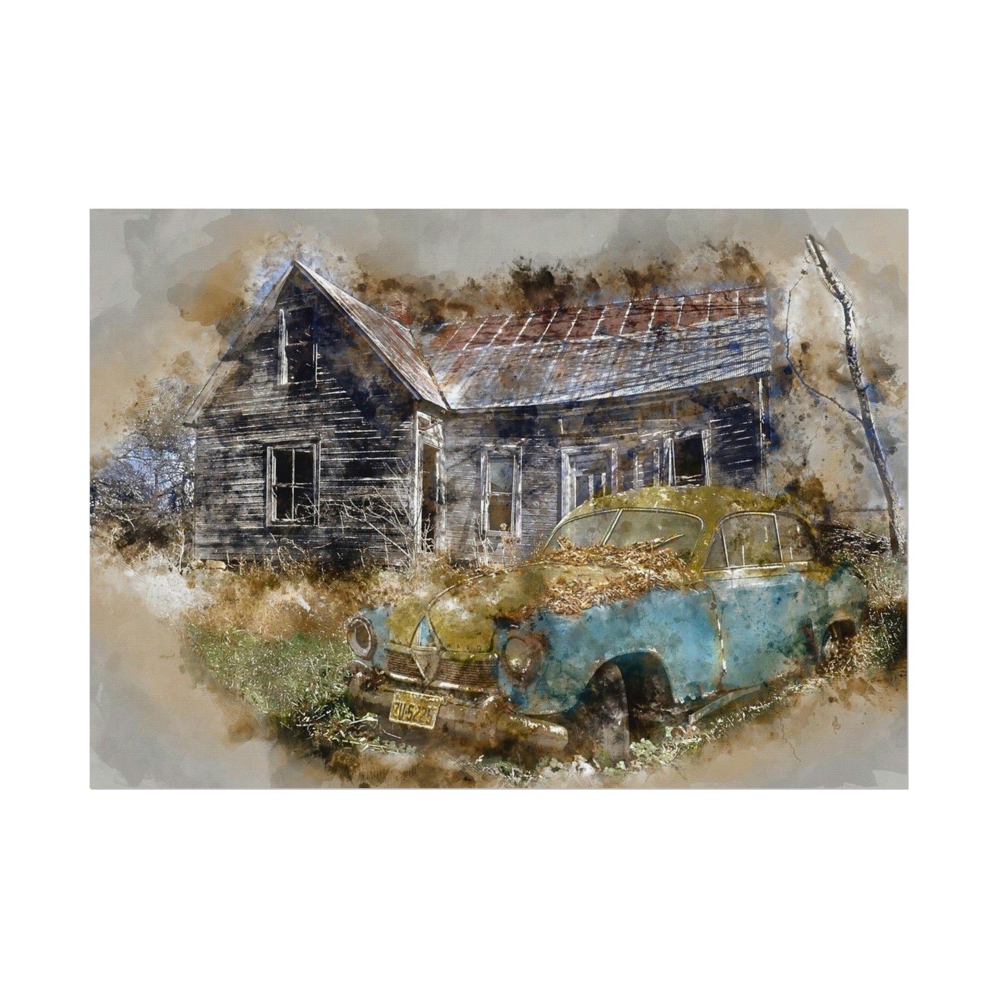 Old Barn Rolled Posters