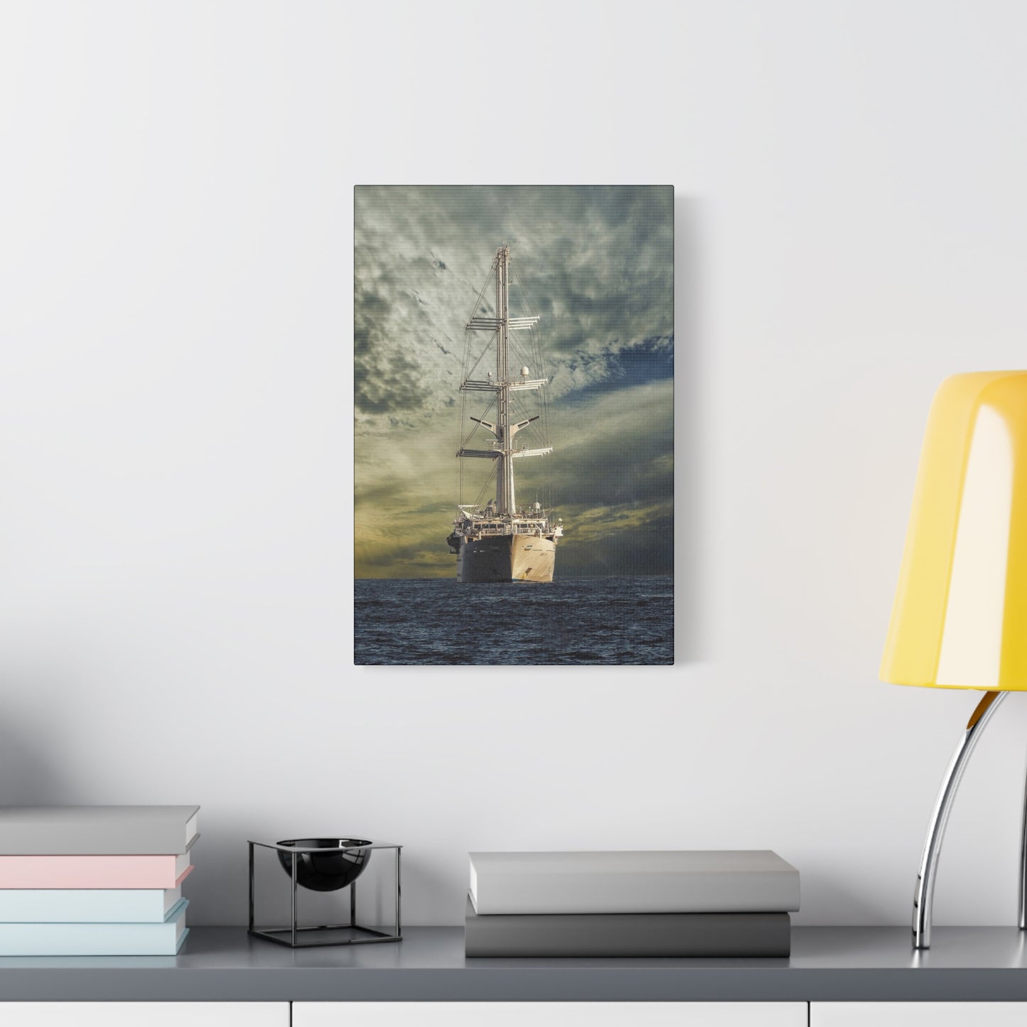 Ship Matte Canvas, Stretched, 1.25"