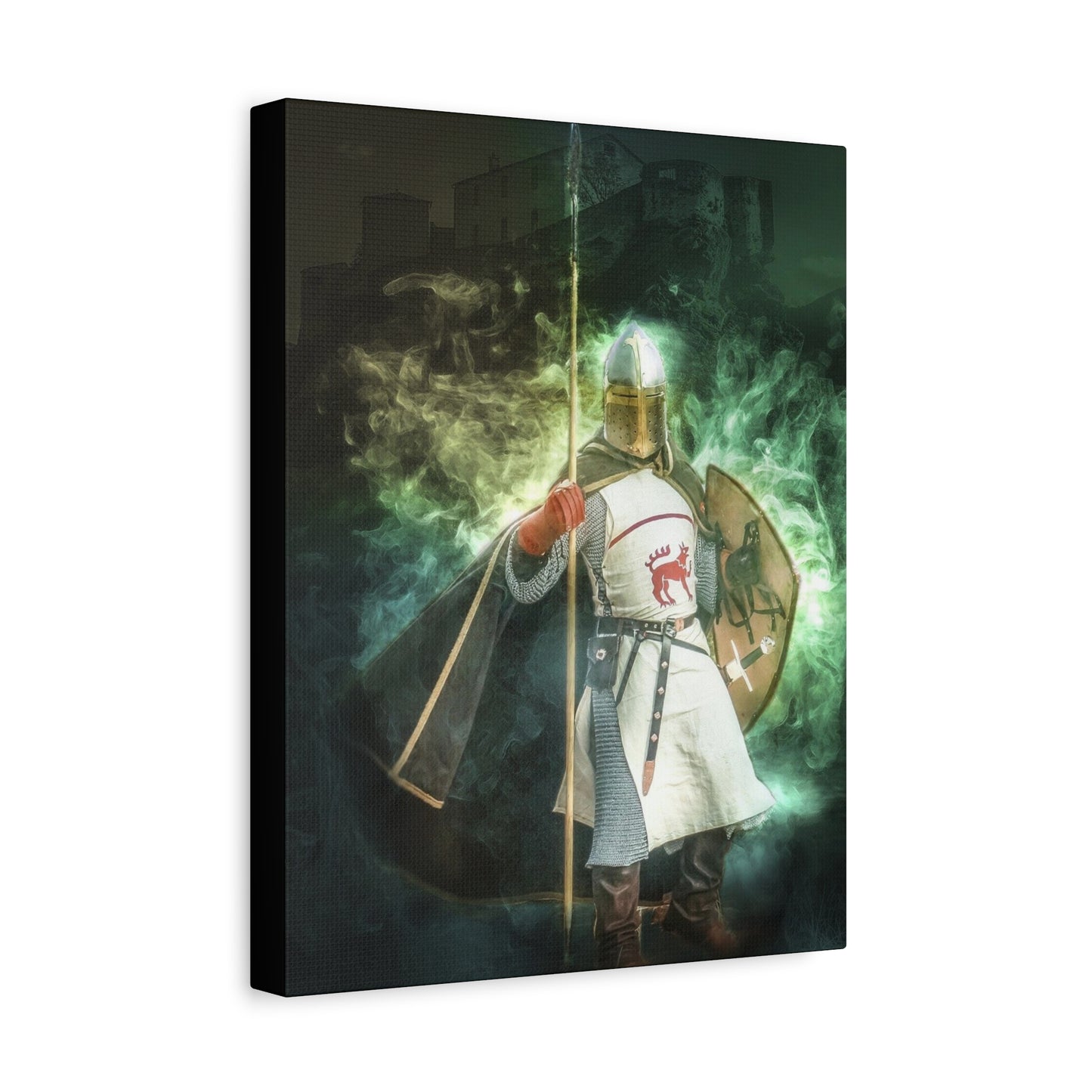 Knight Matte Canvas, Stretched, 1.25"