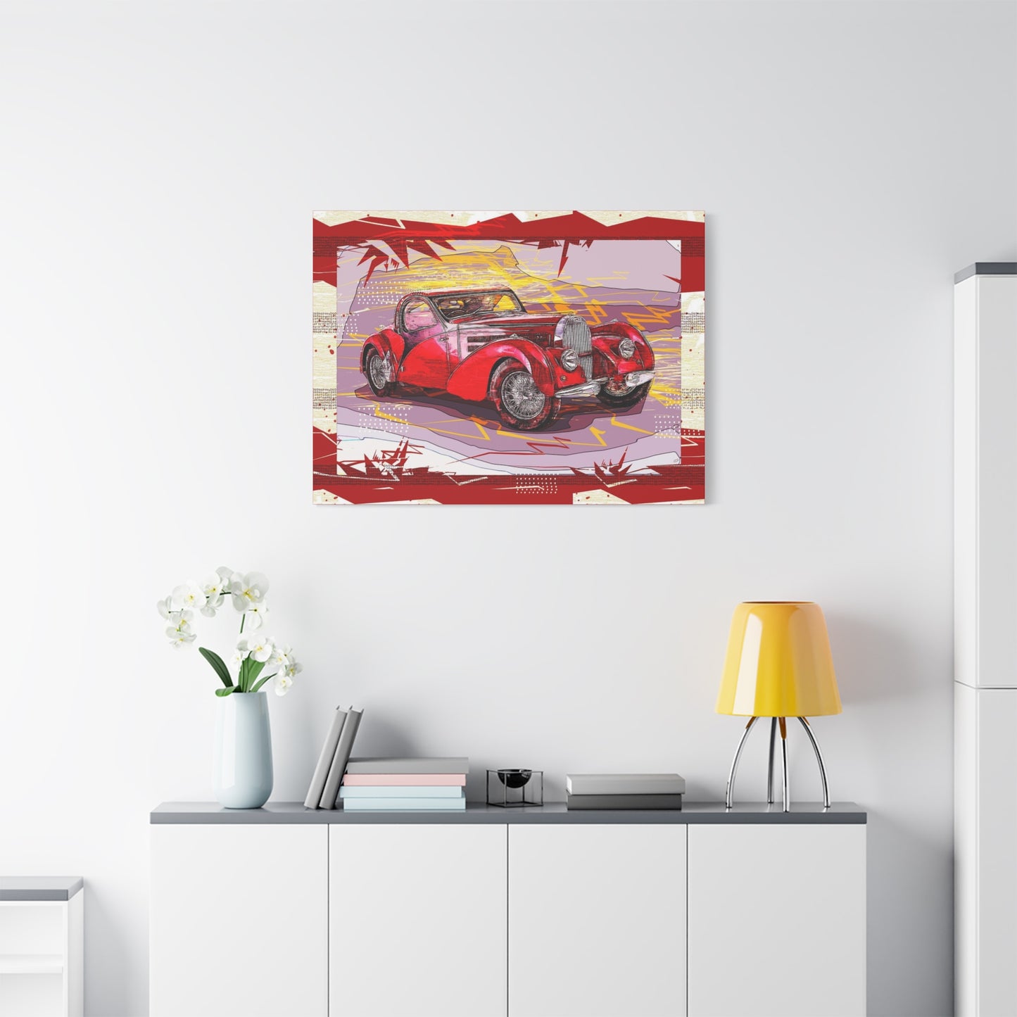 Bugatti Matte Canvas, Stretched, 1.25"