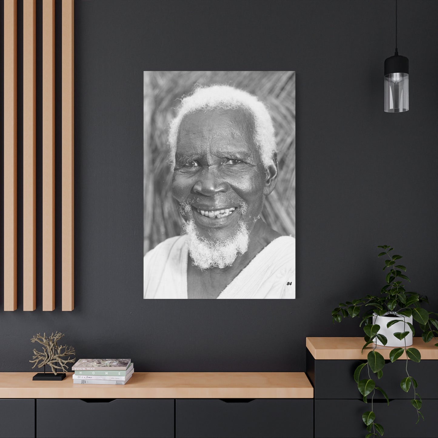 Old Man Matte Canvas, Stretched, 1.25"