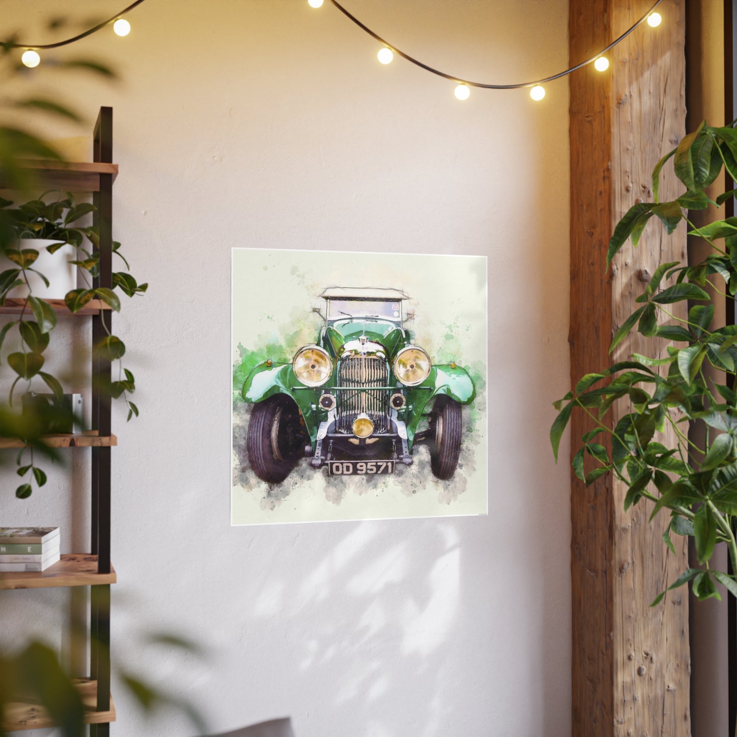 Car Photo Art Paper Posters