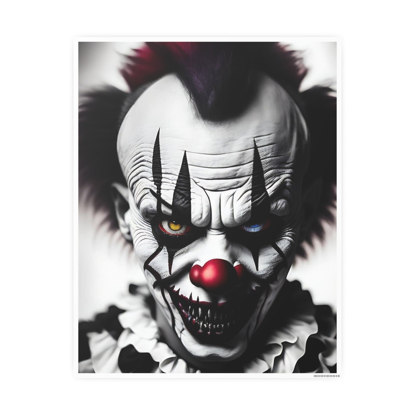Clown AI Gen Photo Art Paper Posters