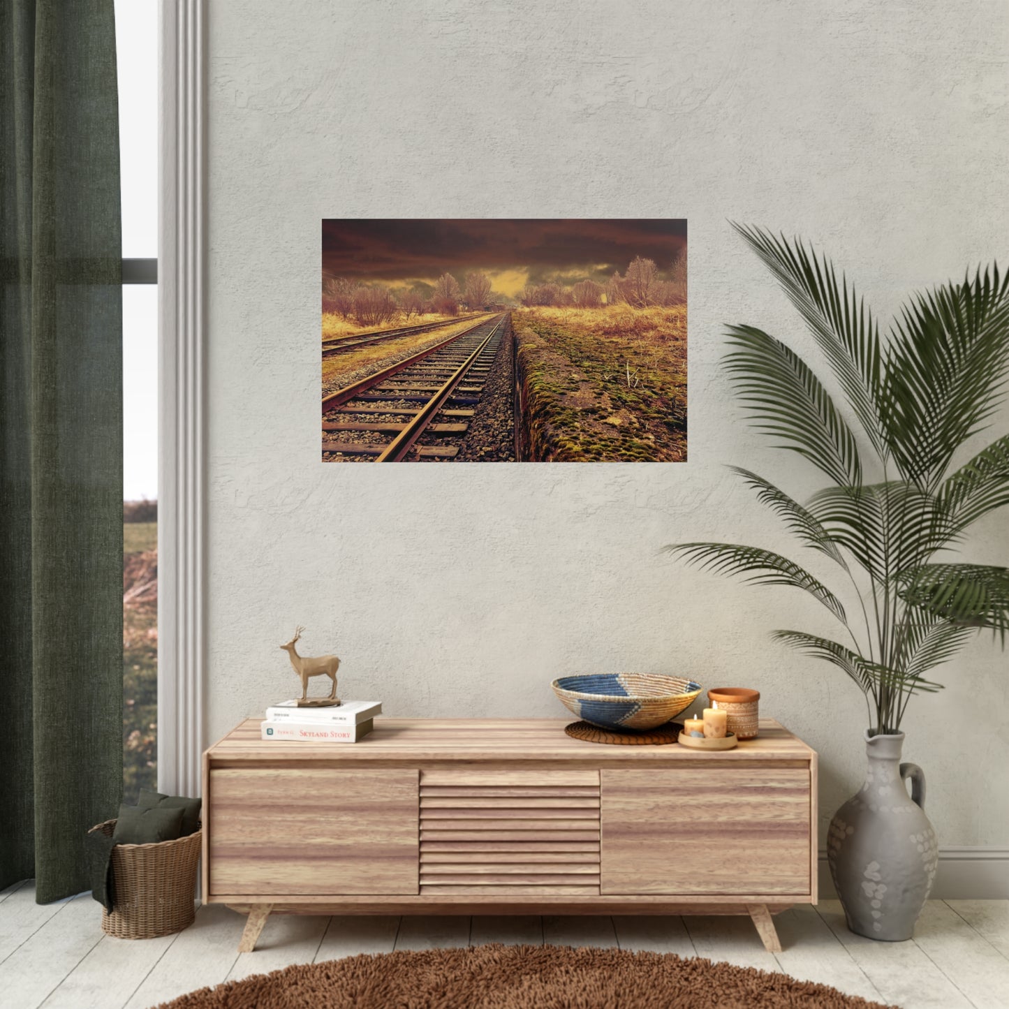 Tracks Rolled Posters