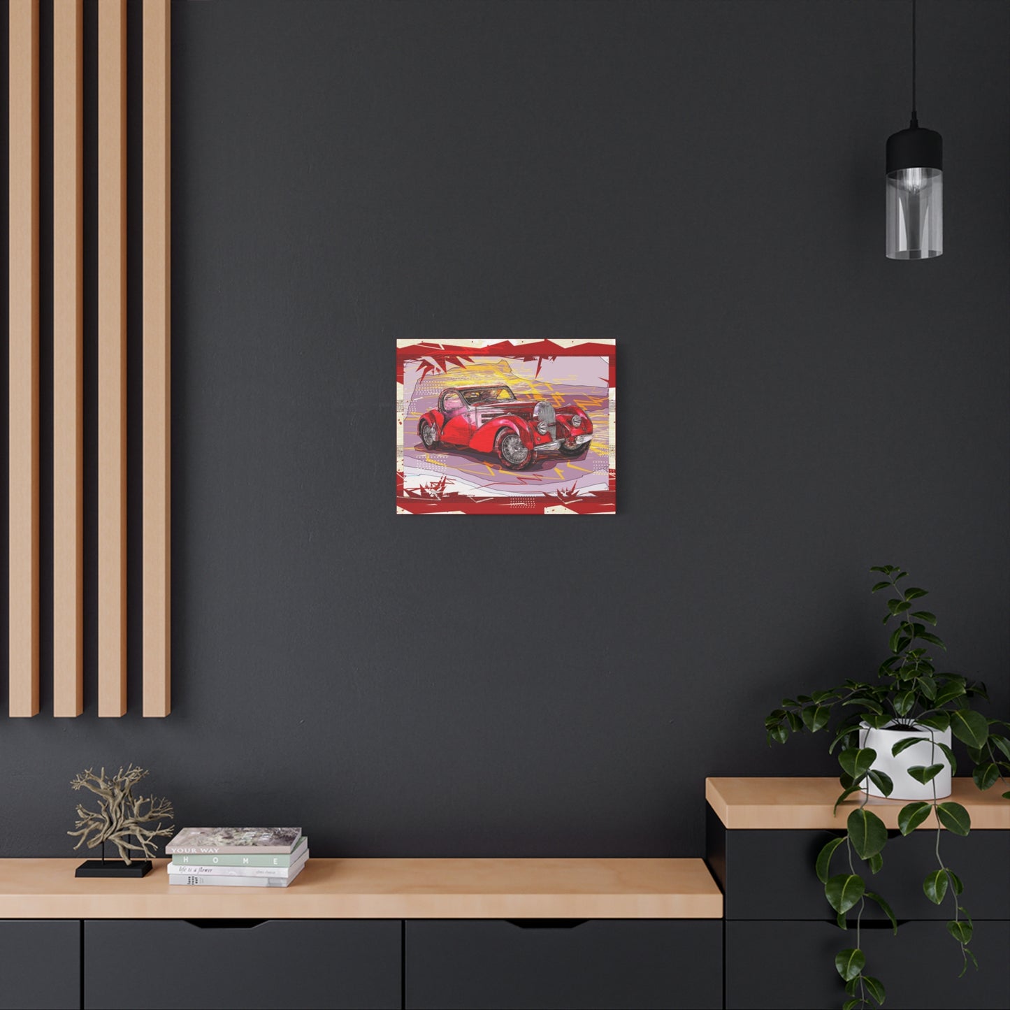 Bugatti Matte Canvas, Stretched, 1.25"