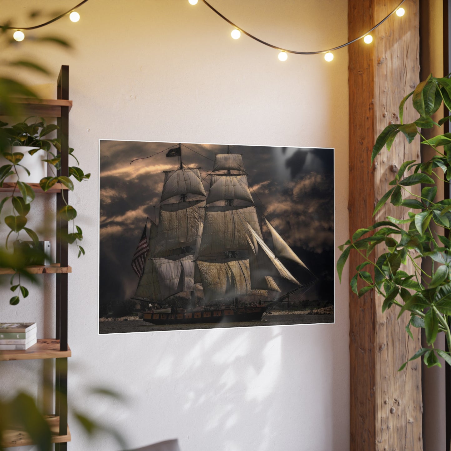 Sailing Ship Photo Art Paper Posters