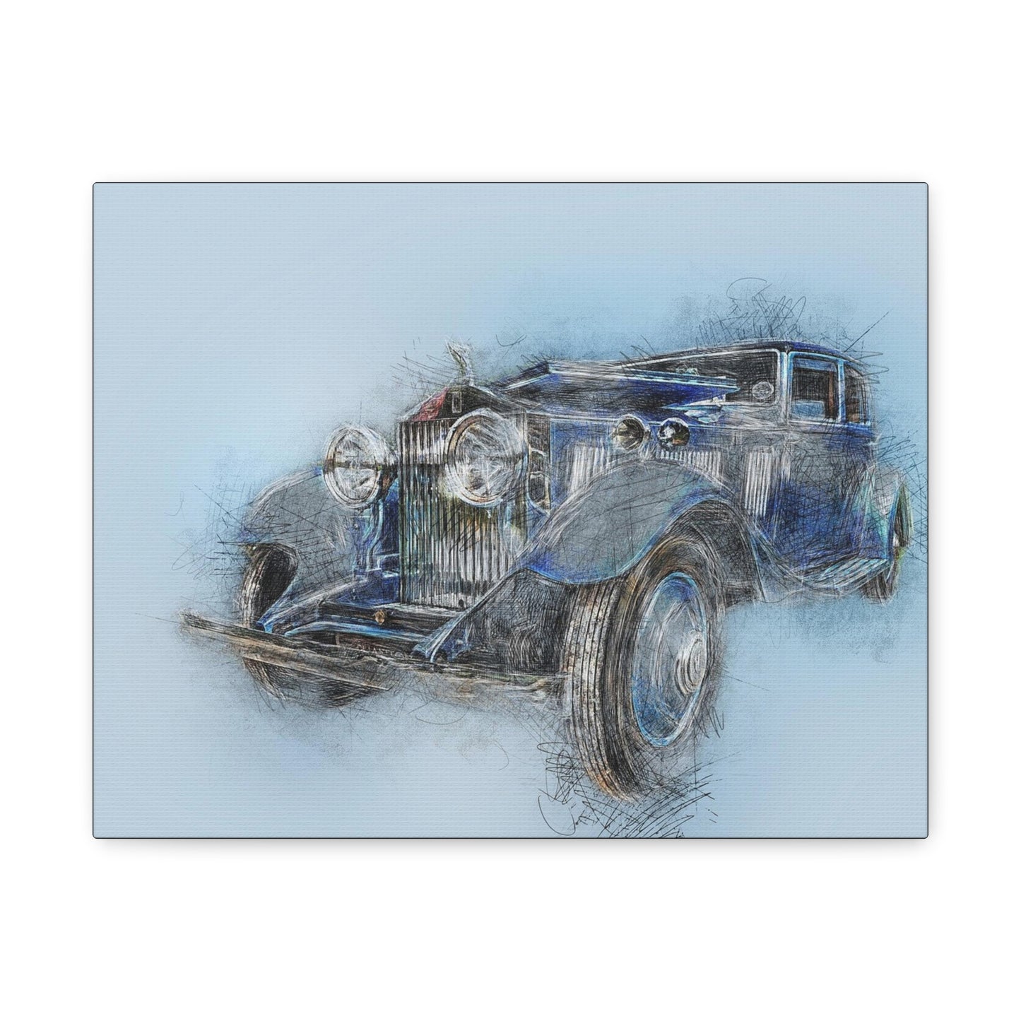 Old Car Matte Canvas, Stretched, 1.25"