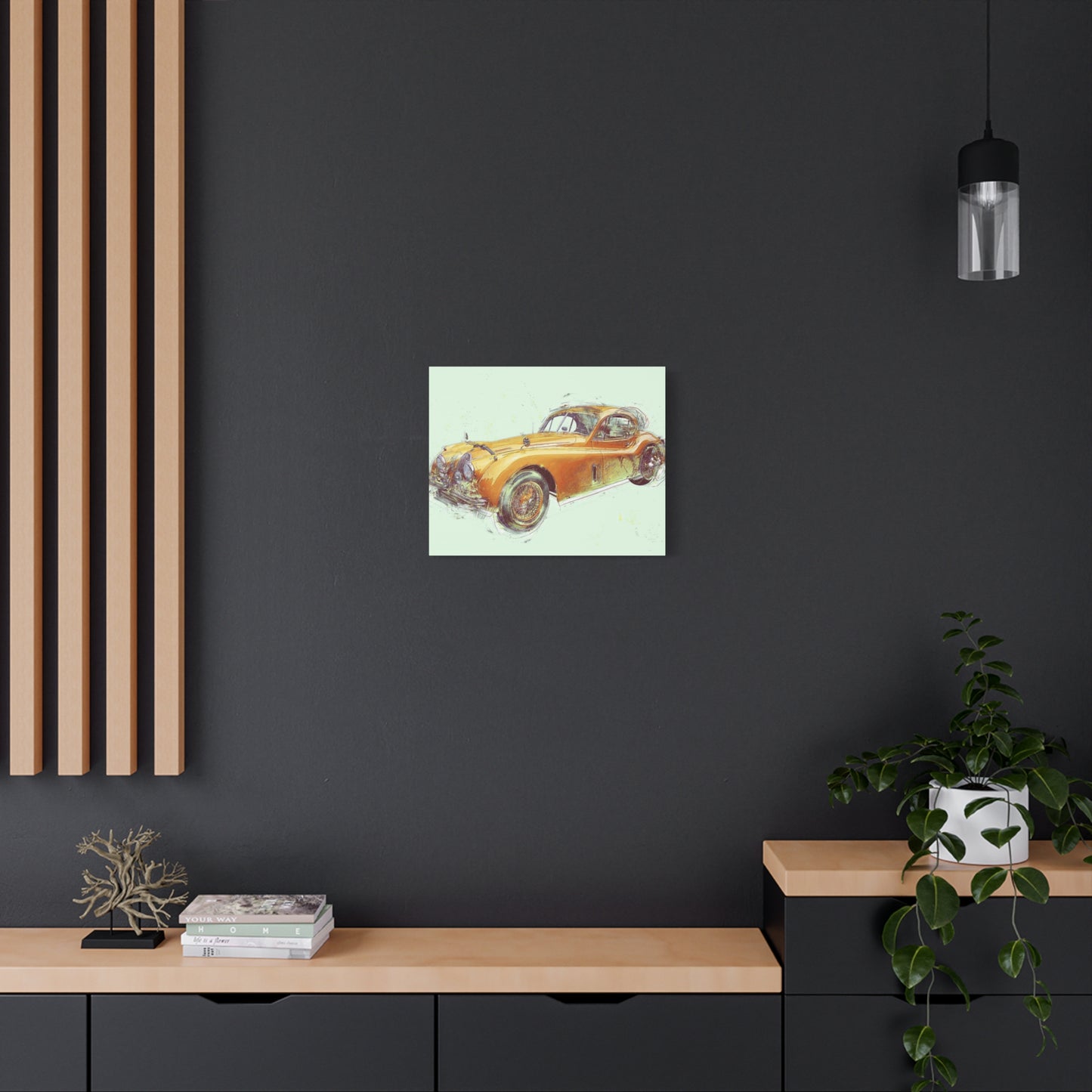 Jaguar Matte Canvas, Stretched, 1.25"