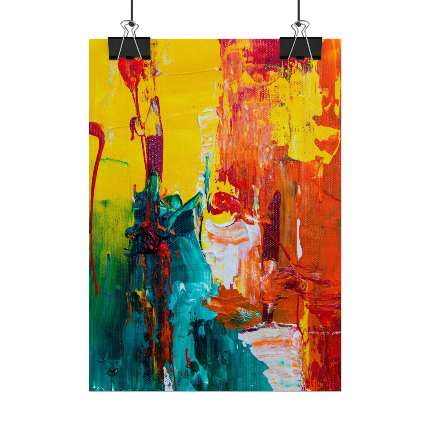 Abstract Rolled Posters