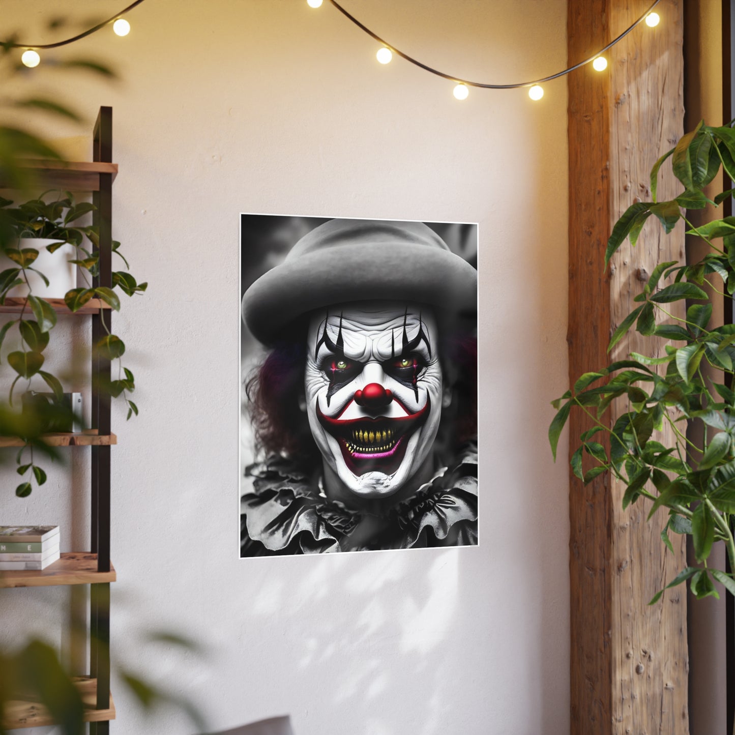 Clown AI Gen Photo Art Paper Posters