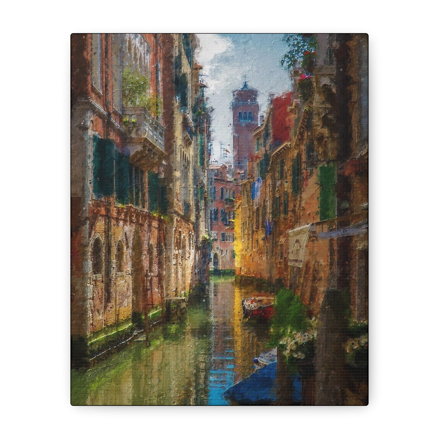 Venice Matte Canvas, Stretched, 1.25"