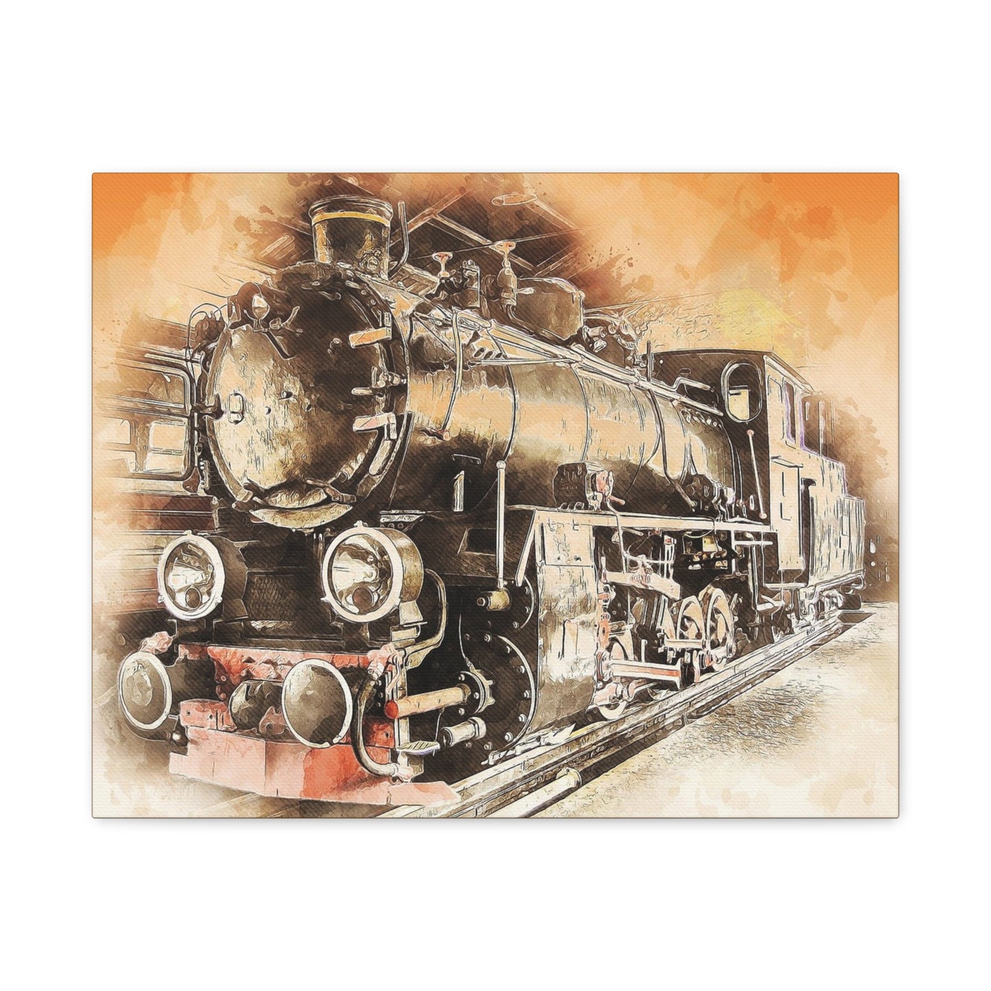 Locomotive Matte Canvas, Stretched, 1.25"