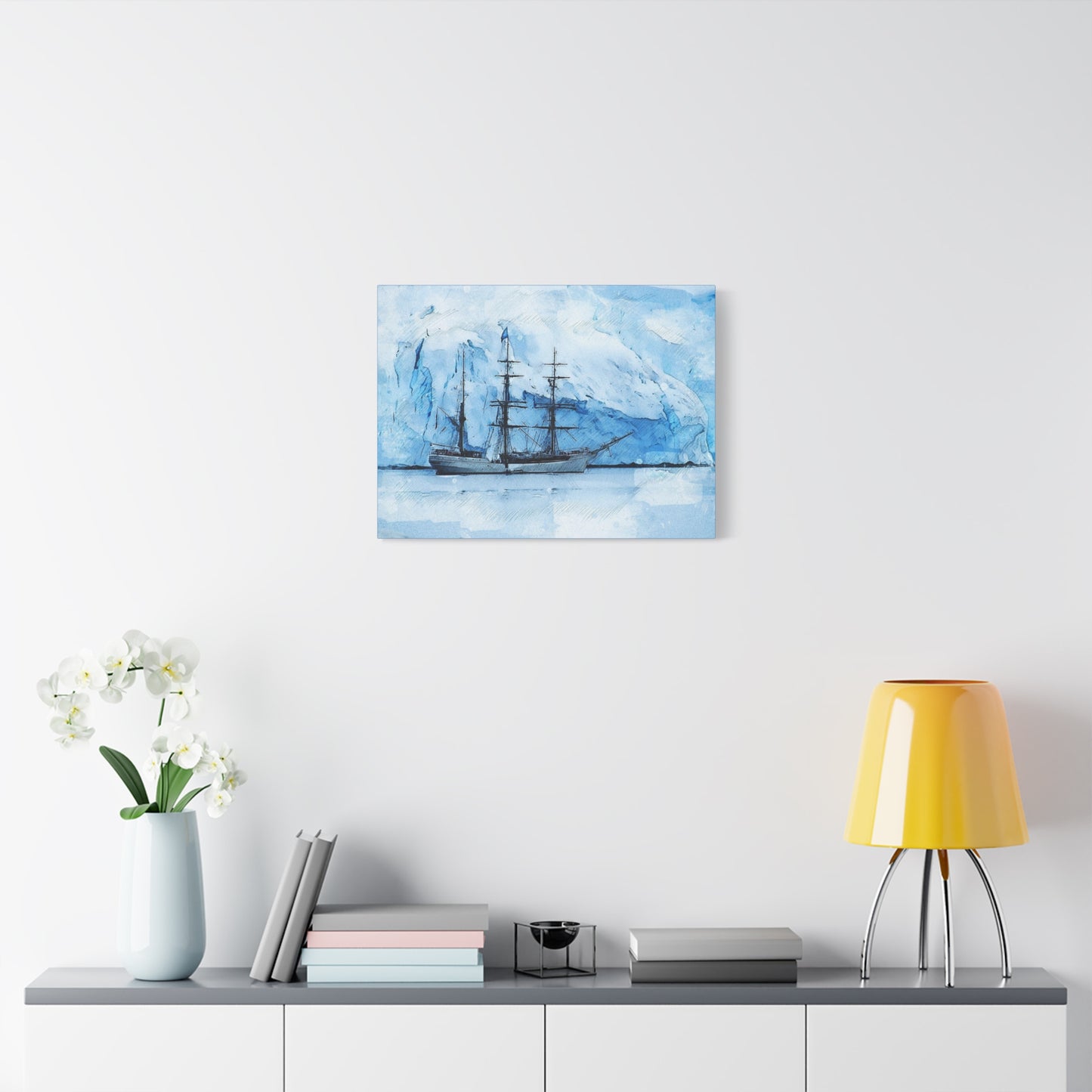 Ship Matte Canvas, Stretched, 1.25"