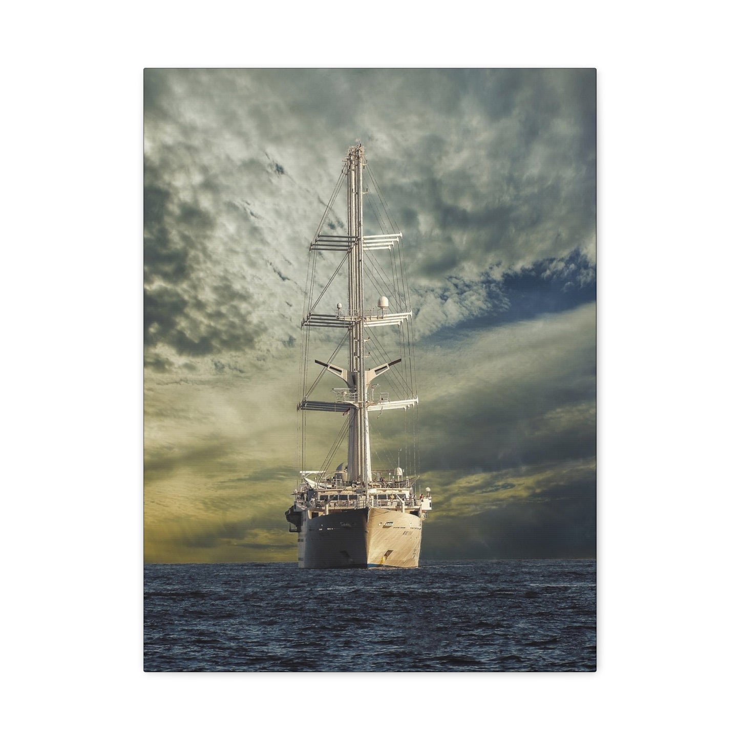 Ship Matte Canvas, Stretched, 1.25"