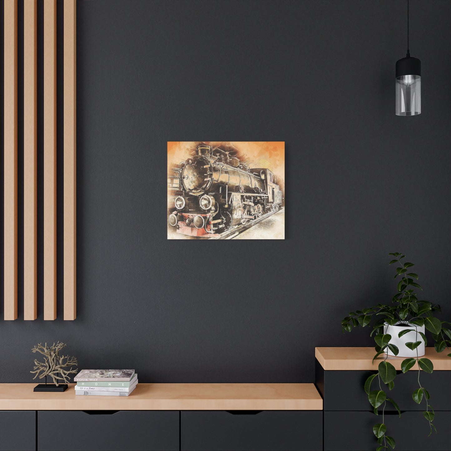 Locomotive Matte Canvas, Stretched, 1.25"