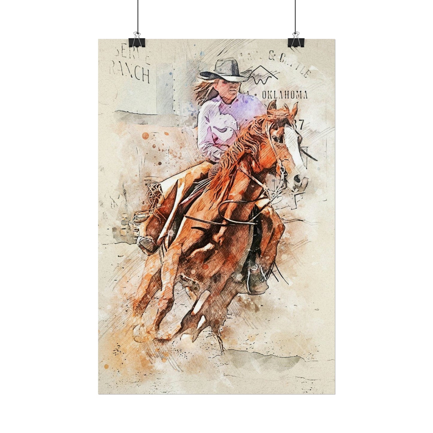 Rodeo Rolled Posters