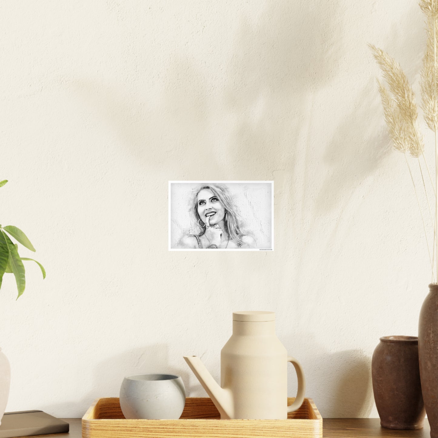Woman Photo Art Paper Posters