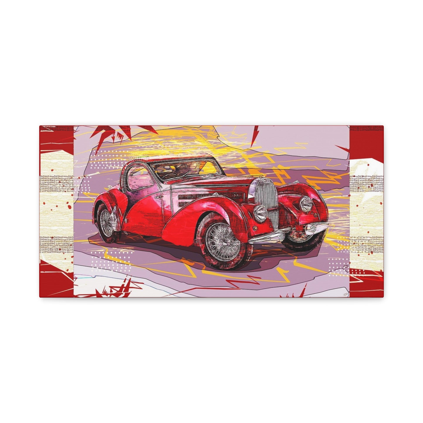 Bugatti Matte Canvas, Stretched, 1.25"