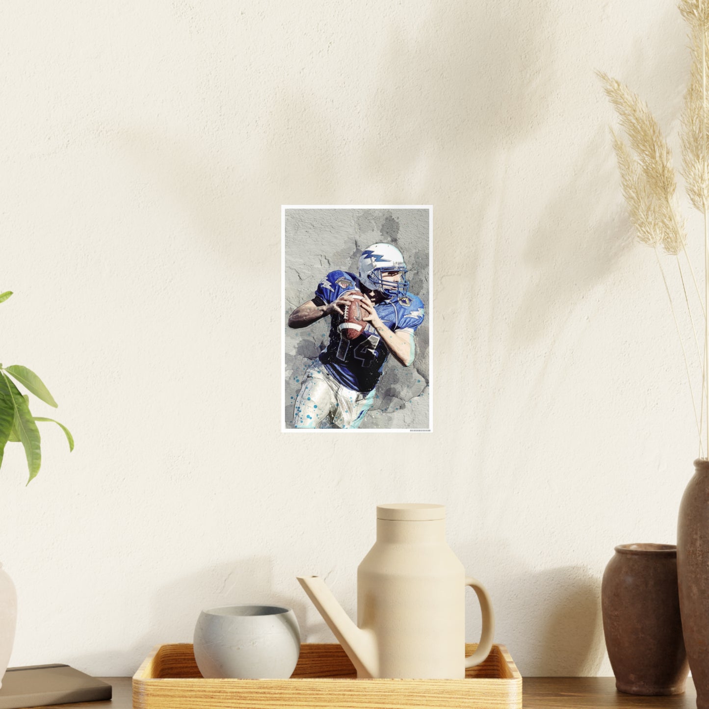 Quarterback Photo Art Paper Posters