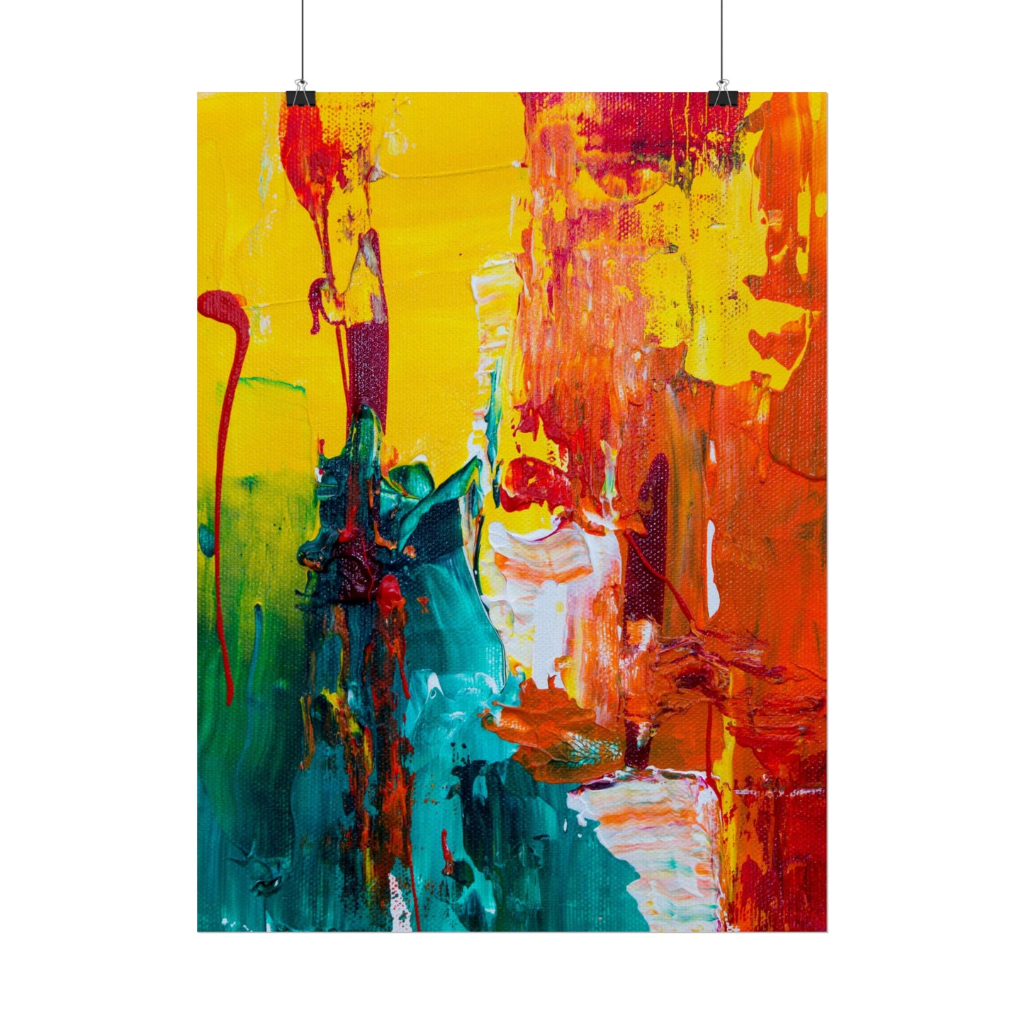 Abstract Rolled Posters
