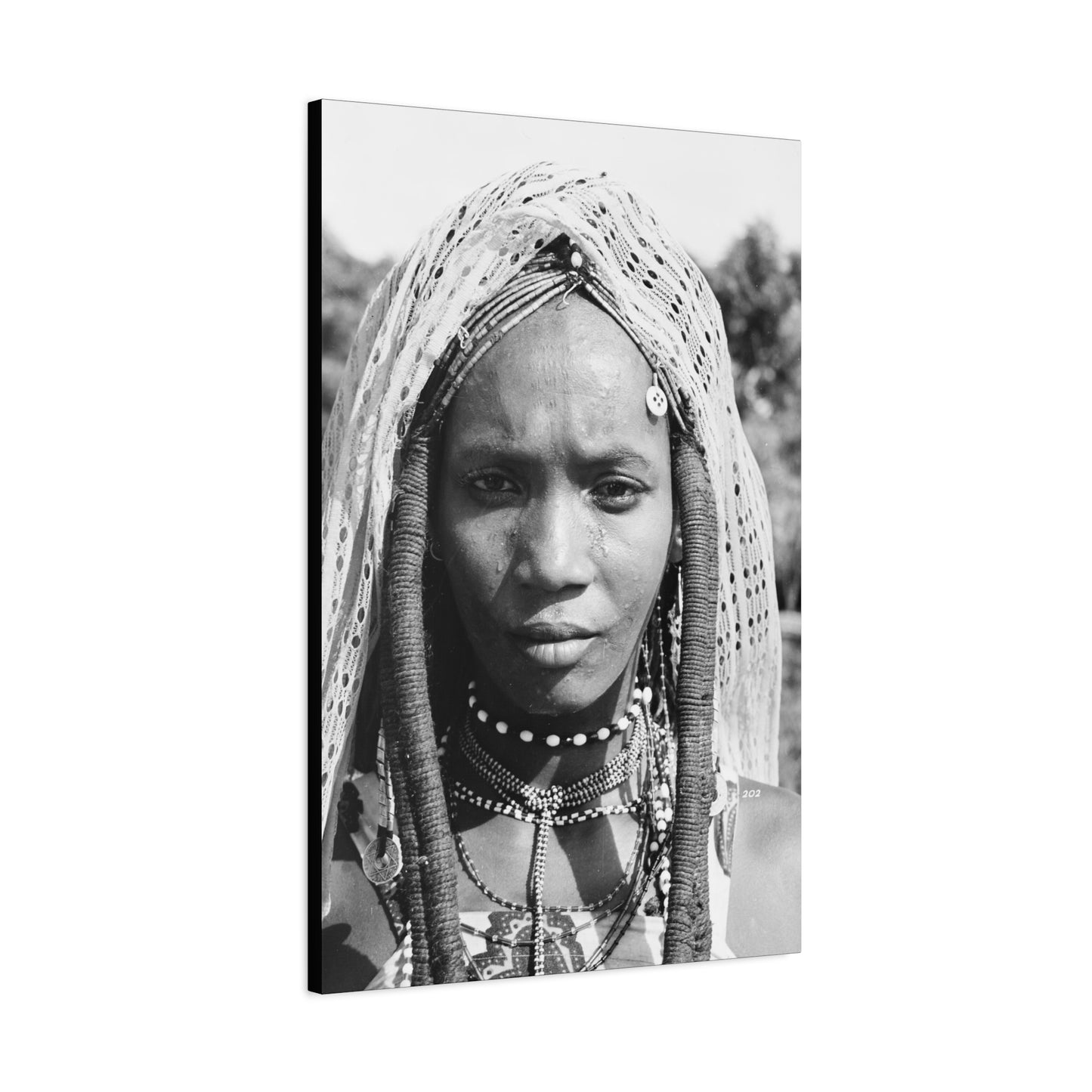Woman Matte Canvas, Stretched, 1.25"