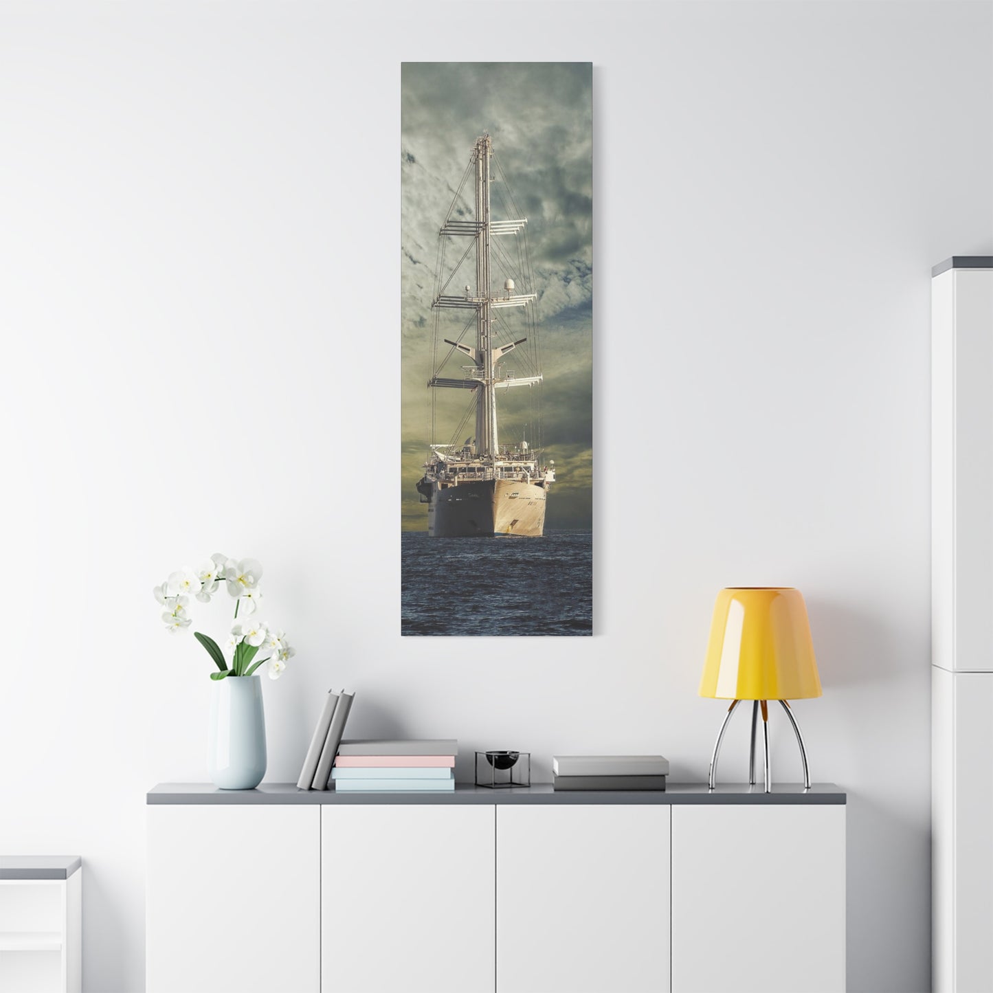 Ship Matte Canvas, Stretched, 1.25"