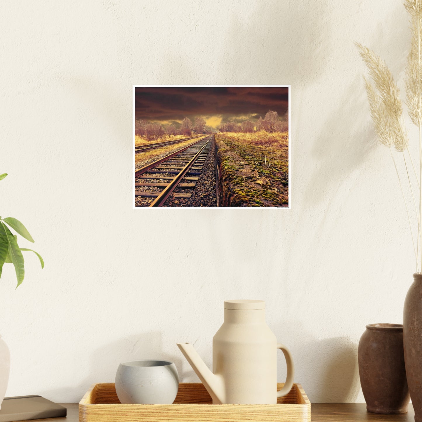 Tracks Photo Art Paper Posters