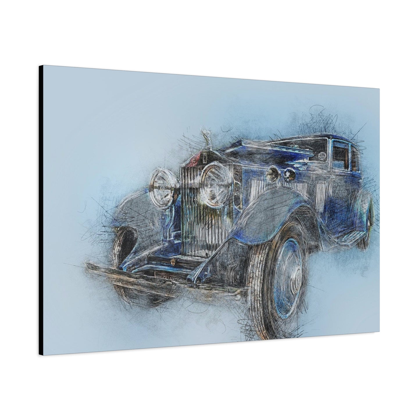 Old Car Matte Canvas, Stretched, 1.25"