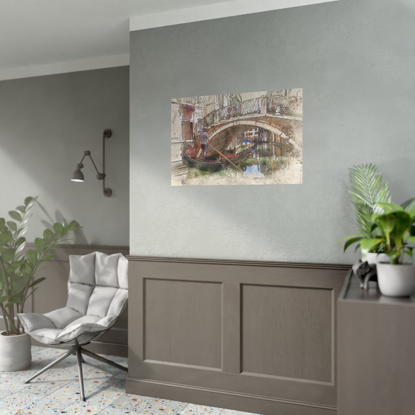 Gondola Rolled Posters