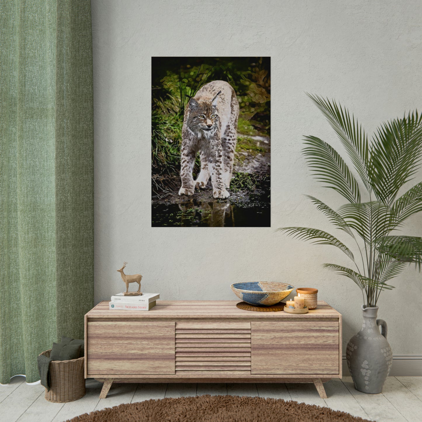Bobcat Rolled Posters