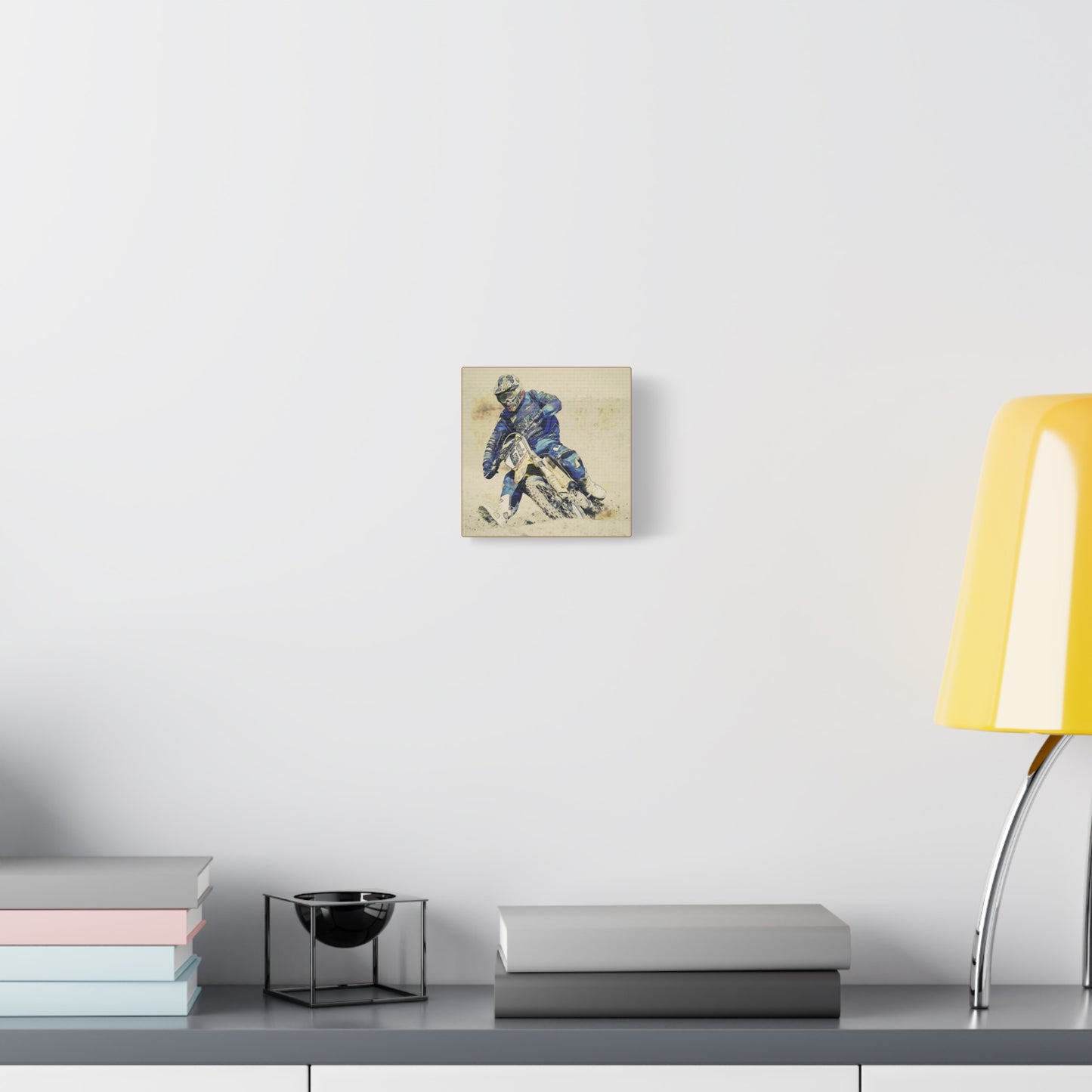 Motocross Matte Canvas, Stretched, 1.25"